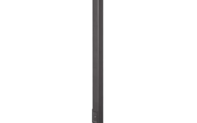 Alume Square Straight 4” Steel Poles 20′ – 30′ Ships from TX, CA